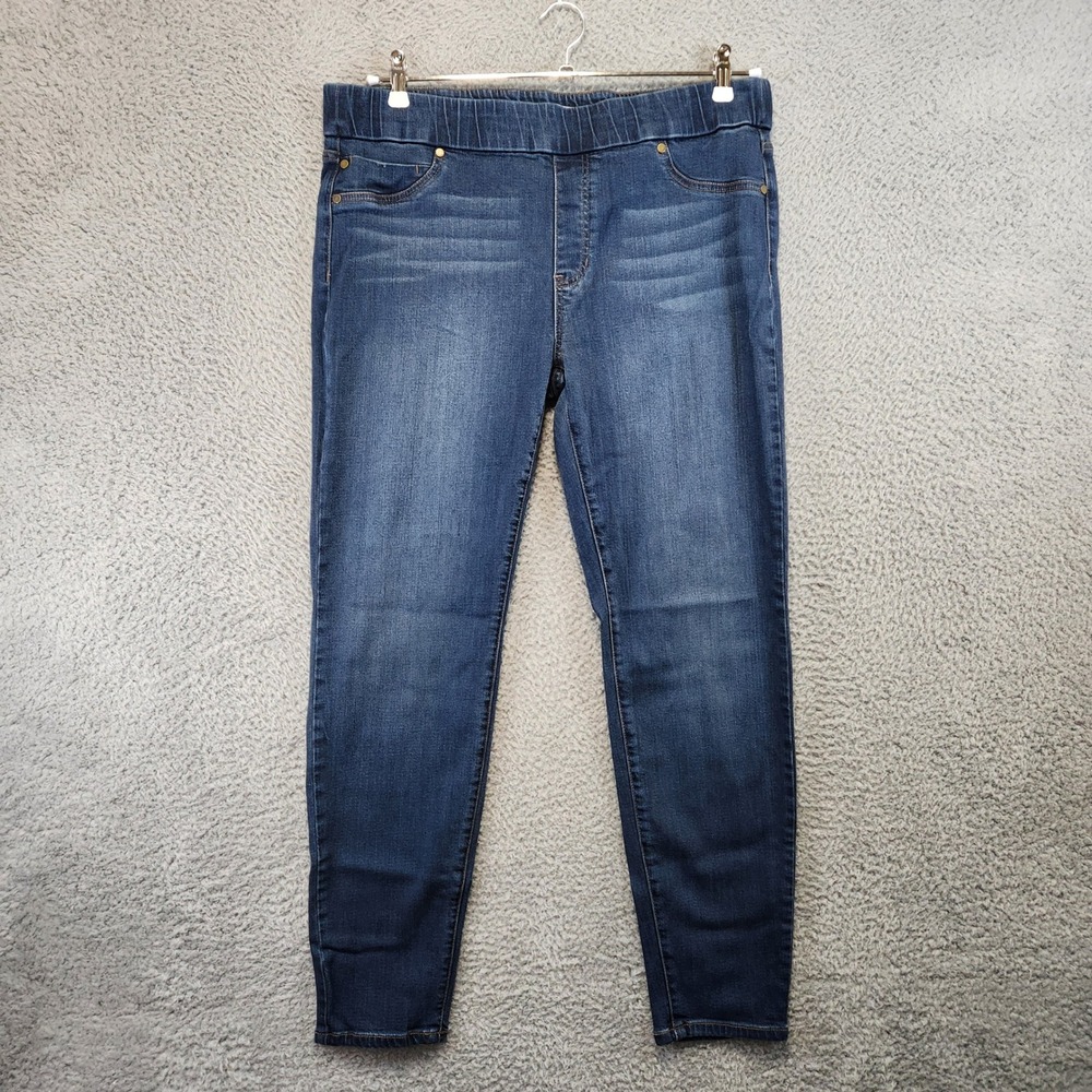 Liverpool Jeans Company The Denim Leggings Womens 16/33 (Fits 36x29) Mid Rise